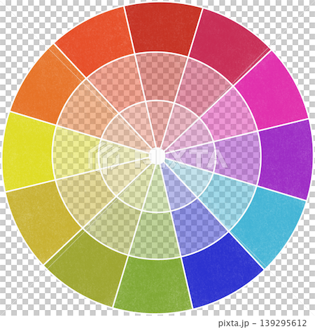 color wheel illustration color wheel illustration 139295612