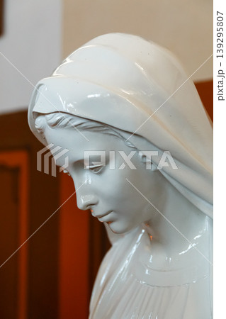 The atmosphere in a Catholic church 139295807