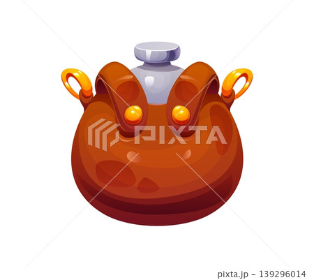 Wild West water bottle game cartoon icon. US history gaming item, American sheriff computer game isolated vector icon. Texas Wild West object Wild West water bottle game cartoon icon. US history gaming item, American sheriff computer game isolated vector icon. Texas Wild West object 139296014
