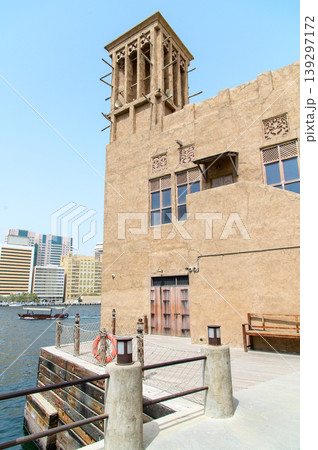 オールドドバイ地区のとても美しい街並み風景 139297172
