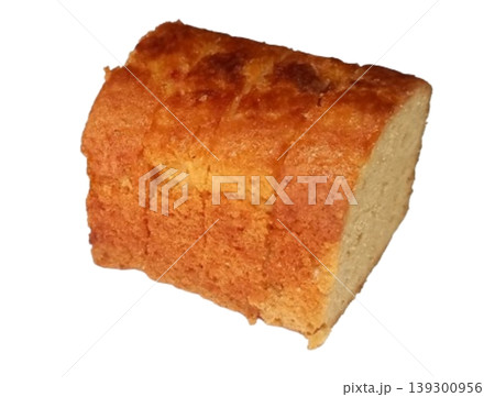 pound cake isolated on white background pound cake isolated on white background 139300956