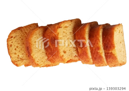 pound cake isolated on white background pound cake isolated on white background 139303294