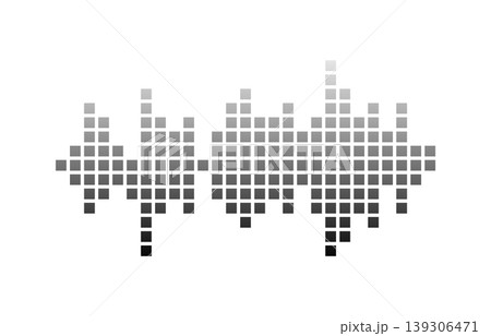 Music equalizer icon, without background 139306471