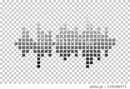 Music equalizer icon, without background 139306471