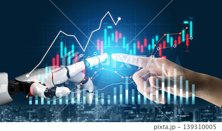 Human and Robot Interaction in Financial Market Analysis with Graphs, Data Visualization, and Stock Price Trends Scalp Human and Robot Interaction in Financial Market Analysis with Graphs, Data Visualization, and Stock Price Trends Scalp 139310005
