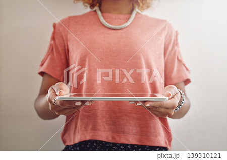 Tablet, technology or hands of woman with research for growth, revenue or data analysis online. Web design, networking or person working on algorithm strategy or digital SEO on web report update Tablet, technology or hands of woman with research for growth, revenue or data analysis online. Web design, networking or person working on algorithm strategy or digital SEO on web report update 139310121