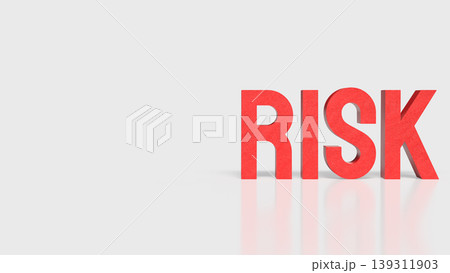Risk Management Warning Concept 3d render. Risk Management Warning Concept 3d render. 139311903