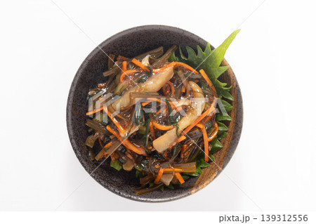 野沢菜昆布 イカ刺し 野沢菜昆布 イカ刺し 139312556