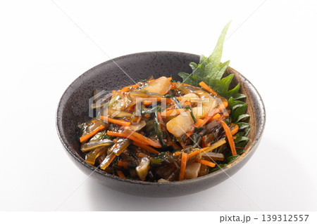 野沢菜昆布 イカ刺し 野沢菜昆布 イカ刺し 139312557