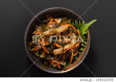 野沢菜昆布　イカ刺し 139312559