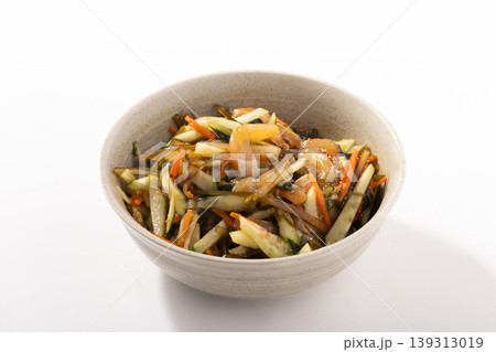 野沢菜いか昆布 きゅうり和え 野沢菜いか昆布 きゅうり和え 139313019