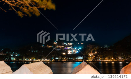 Kandy night long exposure landscape photograph 139314171