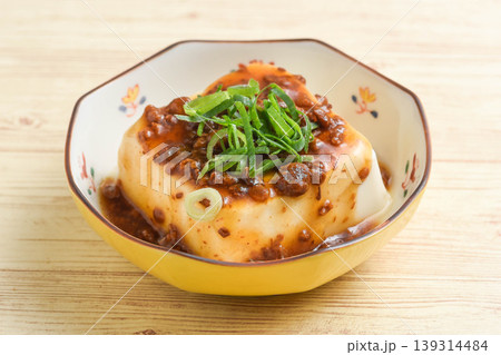 豆腐の鶏そぼろ餡かけ 豆腐の鶏そぼろ餡かけ 139314484
