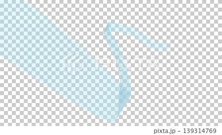 Flowing fabric - impactful presentation cover with white background - CG Flowing fabric - impactful presentation cover with white background - CG 139314769