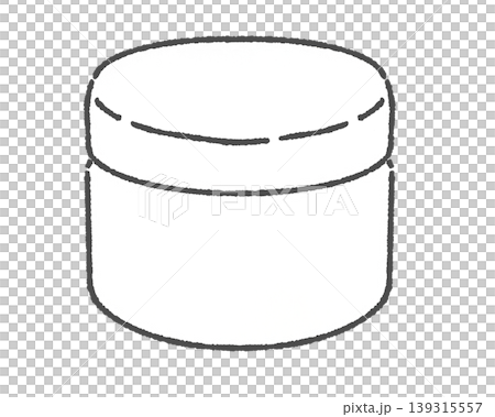 Plain cream jar Plain cream jar 139315557