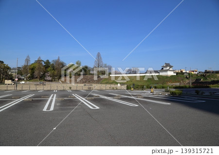 岡崎城の駐車場付近 岡崎城の駐車場付近 139315721