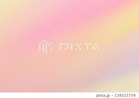 ピンク・黄・紫色系くすみカラーのライン背景　抽象的 139315739