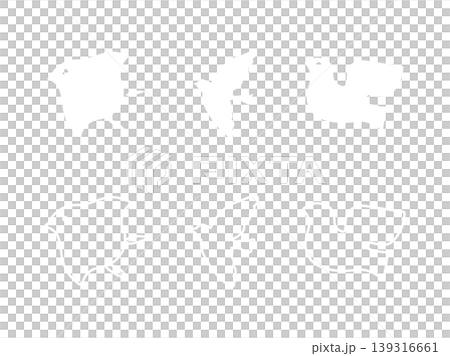 動物アイコンセット22 139316661