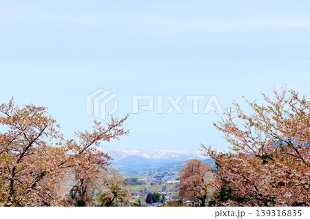 4月の木島平村の風景　　　信州の風景　　　春の田園風景 139316835