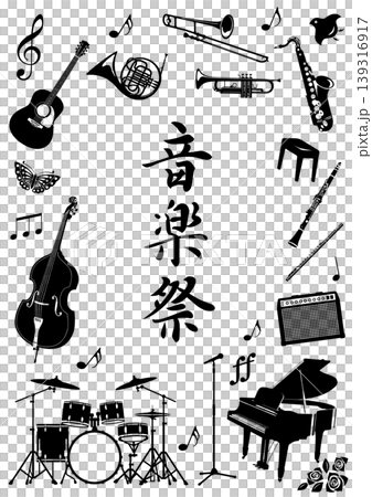 音楽祭用の背景素材 139316917