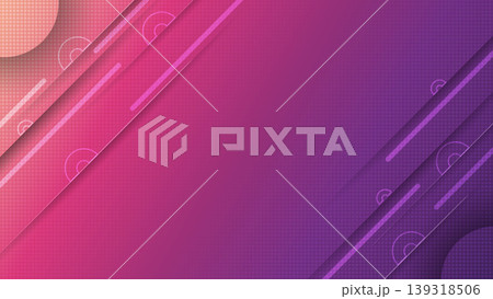 Abstract purple pink gradient vector background with diagonal geometric lines and grid Abstract purple pink gradient vector background with diagonal geometric lines and grid 139318506