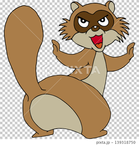 A fun animal illustration ☆ Raccoon A fun animal illustration ☆ Raccoon 139318750