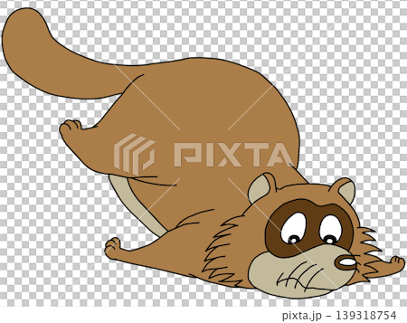 有趣的動物插畫☆浣熊 有趣的動物插畫☆浣熊 139318754