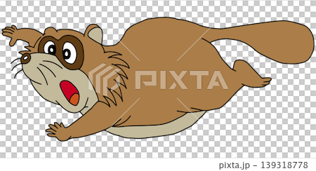 有趣的動物插畫☆浣熊 有趣的動物插畫☆浣熊 139318778