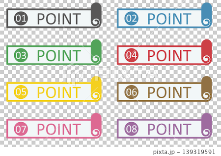 Illustration materials: Points, Important, Check, Attention, Caution, Numbers Illustration materials: Points, Important, Check, Attention, Caution, Numbers 139319591