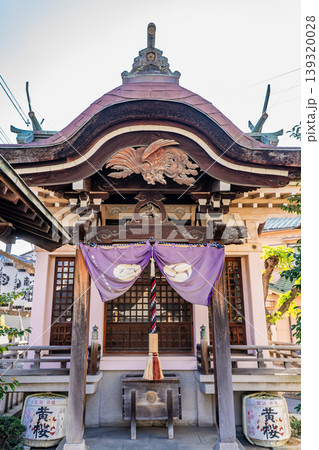 大阪 天王田 八坂神社 拝殿(京都の八坂神社の分社)天王田の氏神様 大阪 天王田 八坂神社 拝殿(京都の八坂神社の分社)天王田の氏神様 139320028