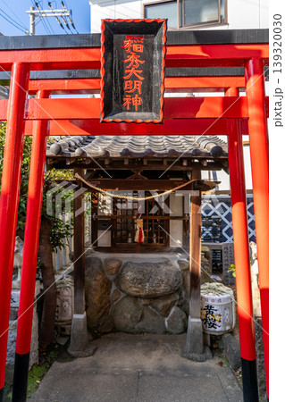 大阪　天王田　八坂神社　末社　稲秀大明神（稲荷神社）天王田の氏神様 139320030