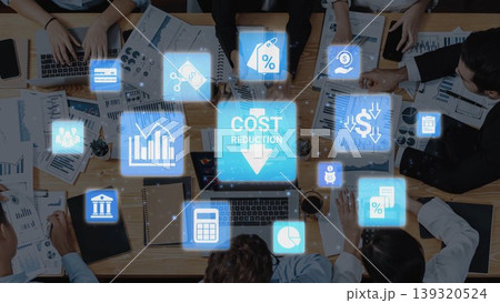 Digital Cost Reduction Strategy for Business Optimization Funnel 139320524