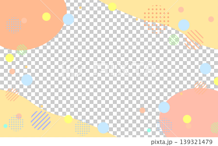 カラフルな背景素材 139321479