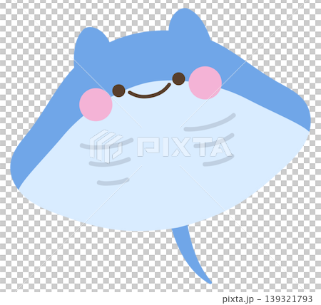 かわいいマンタ 139321793