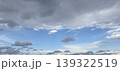 雲の多い空の横長の写真 139322519