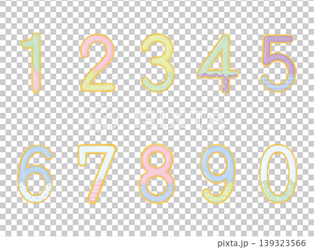 糖霜餅乾數字套裝 糖霜餅乾數字套裝 139323566