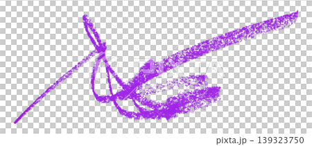 purple pencil strokes isolated on transparent background purple pencil strokes isolated on transparent background 139323750