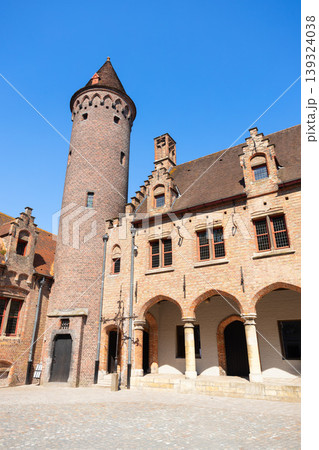 Gruuthuse Museum or Gruuthuse Palace in Bruges city, Belgium Gruuthuse Museum or Gruuthuse Palace in Bruges city, Belgium 139324038