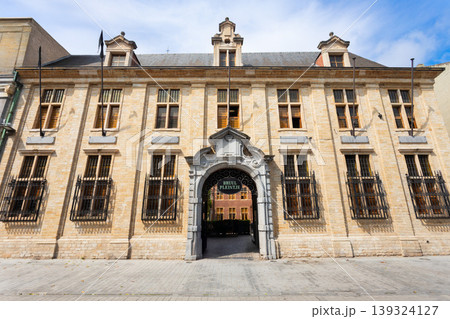 Bruulpleintje courtyard, Jesuit college building in Mechelen, Belgium Bruulpleintje courtyard, Jesuit college building in Mechelen, Belgium 139324127