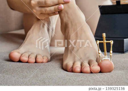 Nail corrector tool for foot care used at home 139325136