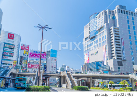 東京の都市風景 八王子駅前風景 東京の都市風景 八王子駅前風景 139325468