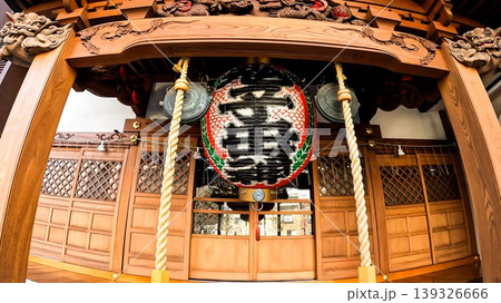 東京、入谷鬼子母神、真源寺の境内と福禄寿のお堂 東京、入谷鬼子母神、真源寺の境内と福禄寿のお堂 139326666