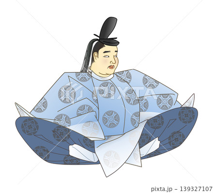 順徳院のイラスト 139327107