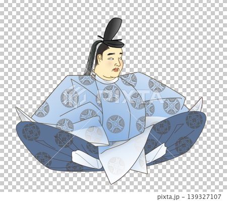 順徳院のイラスト 139327107