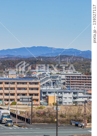 袋井市の愛野の街並み(静岡県) 袋井市の愛野の街並み(静岡県) 139327117