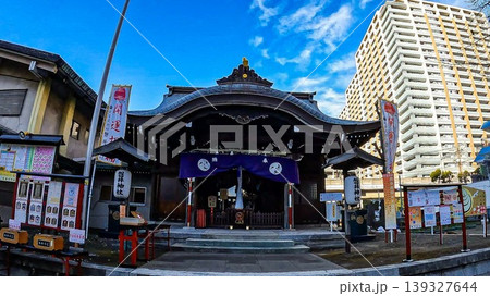 東京、磐井神社 境内風景 東海七福神 弁財天 東京、磐井神社 境内風景 東海七福神 弁財天 139327644
