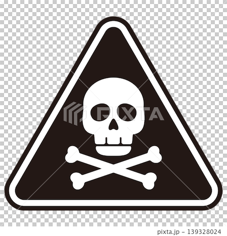 Skull, skeleton, danger, triangle, illustration Skull, skeleton, danger, triangle, illustration 139328024