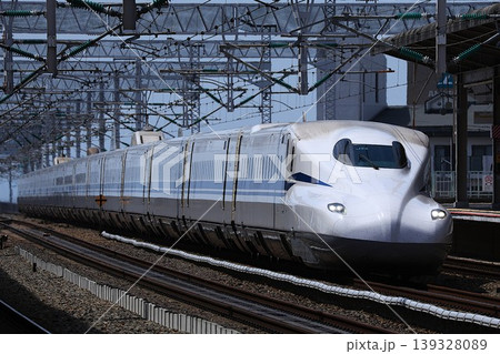 【JR東海】N700S0番台「のぞみ」（山陽新幹線：西明石駅） 139328089