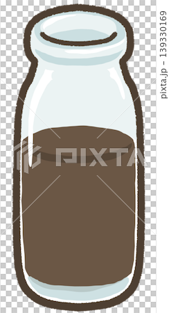 蓋の空いた飲みかけのコーヒー牛乳 蓋の空いた飲みかけのコーヒー牛乳 139330169