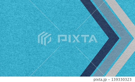 Turquoise paper texture background with blue gray chevron corner stripes and copy space for banner, presentation, template Turquoise paper texture background with blue gray chevron corner stripes and copy space for banner, presentation, template 139330323